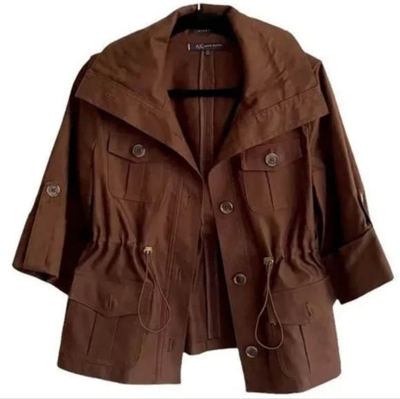 Anne Klein Jackets & Blazers - Anne Klein Drawstring Utility Jacket